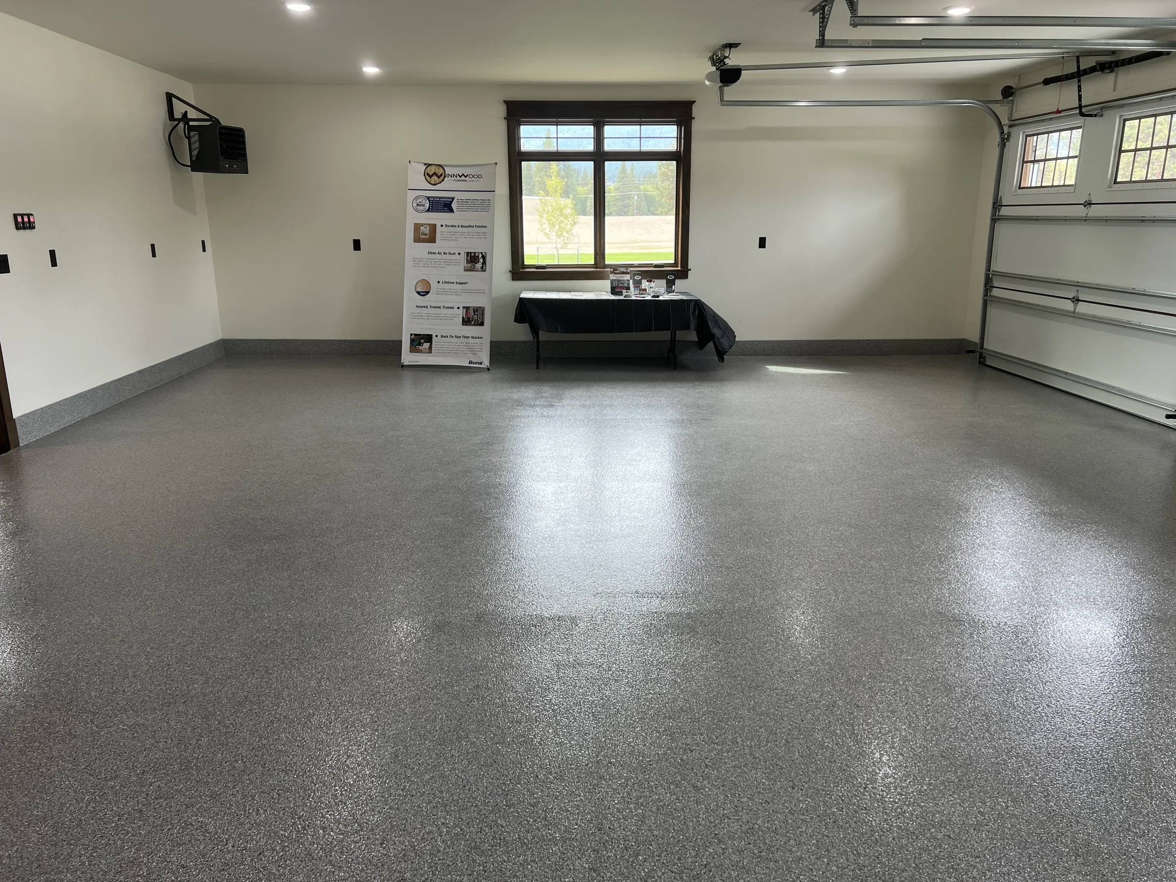 Epoxy and Garage Floor Coatings by Winnwood Flooring